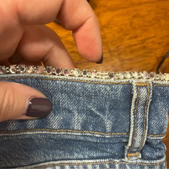 NWT Reformation Jeans Stardust High Rise Straight Jeans size 28 - Picture 10 of 13
